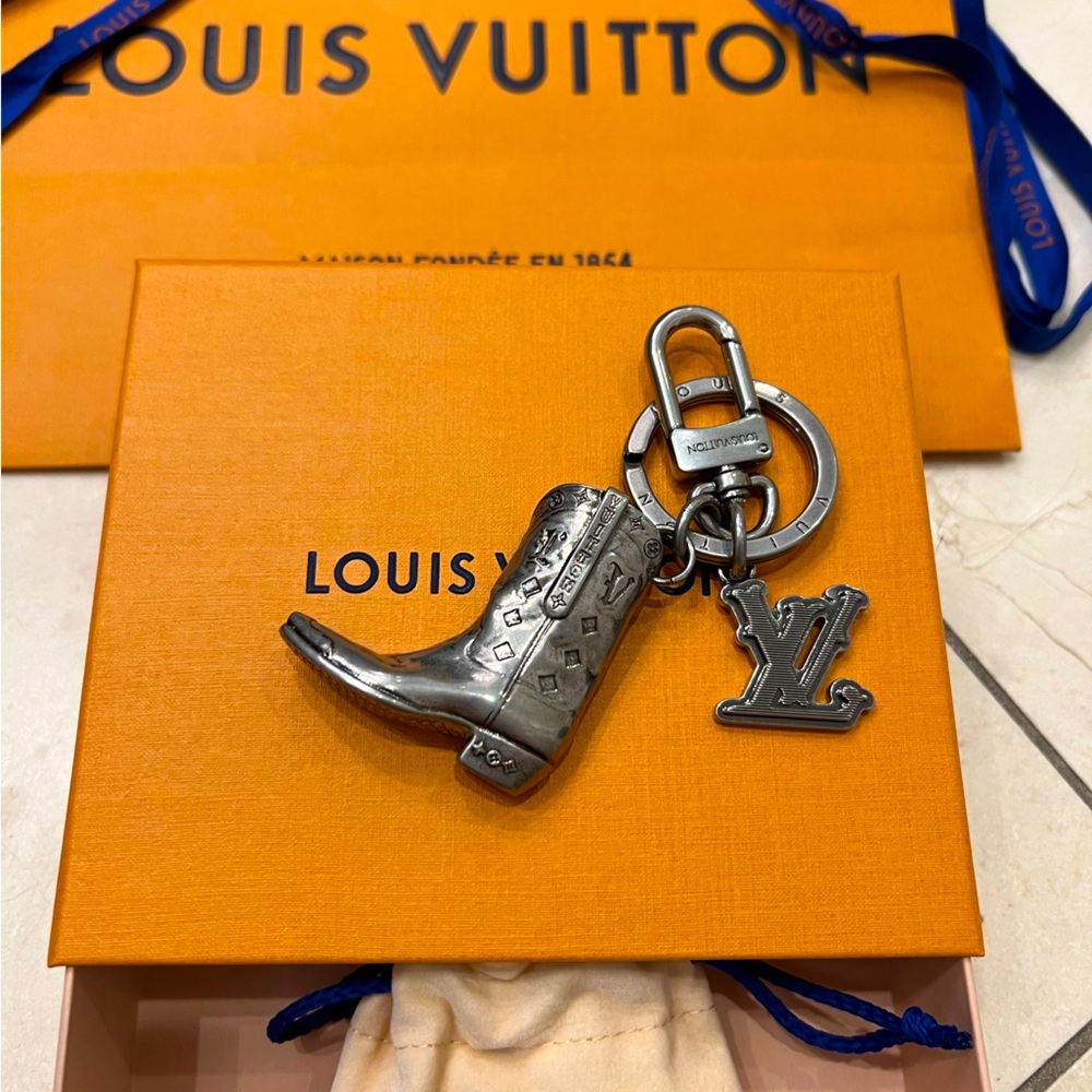 Louis Vuitton Cowboy Boot Key Holder & Bag Charm